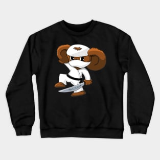 Cute and Adorable Big Ears Sword Ninja Cheburashka Crewneck Sweatshirt